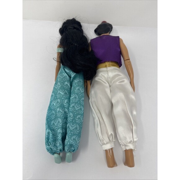 Disney Princess Classic Doll Aladdin Prince Ali 12 1/2'' and Jasmine Jointed Set - Picture 5 of 8
